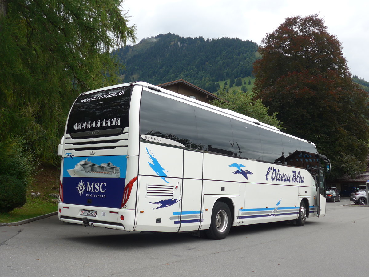 (184'746) - L'Oiseau Bleu, Sierre - VS 29'384 - Beulas am 10. September 2017 in Fleli-Ranft, Dorf