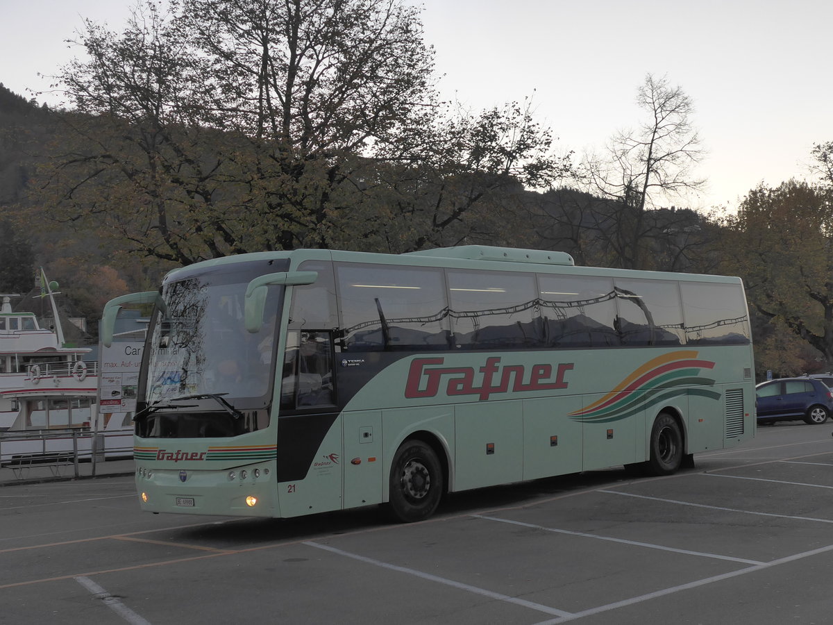 (185'818) - Gafner, Thun - Nr. 21/BE 69'988 - Temsa am 15. Oktober 2017 in Thun, CarTerminal