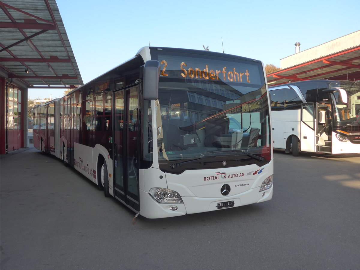 (186'223) - ARAG Ruswil - Nr. 50 - Mercedes am 3. November 2017 in Kloten, EvoBus