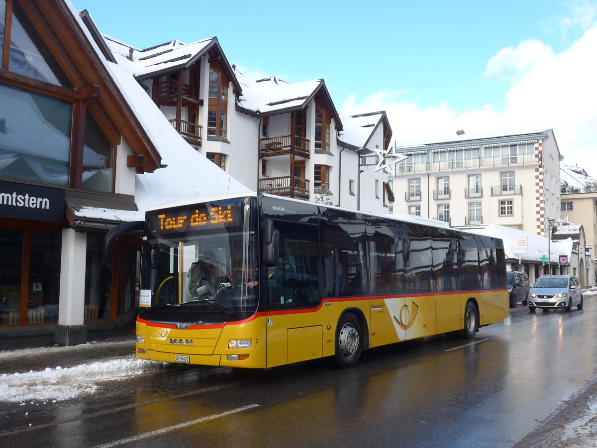 (187'563) - Dnser, Trimmis - GR 95'435 - MAN am 1. Januar 2018 in Lenzerheide, Post