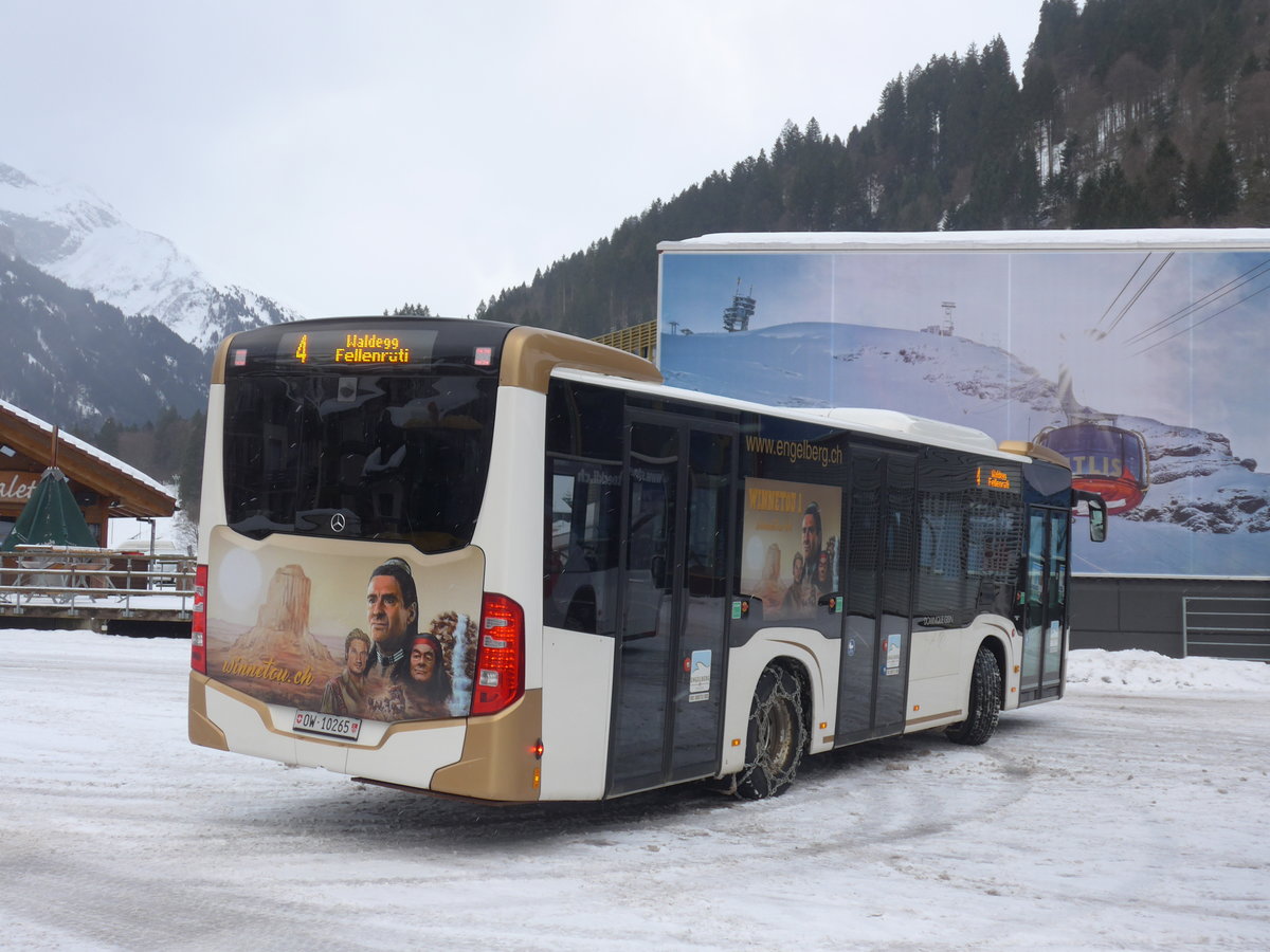 (187'631) - EAB Engelberg - Nr. 4/OW 10'265 - Mercedes am 2. Januar 2018 in Engelberg, Titlisbahnen