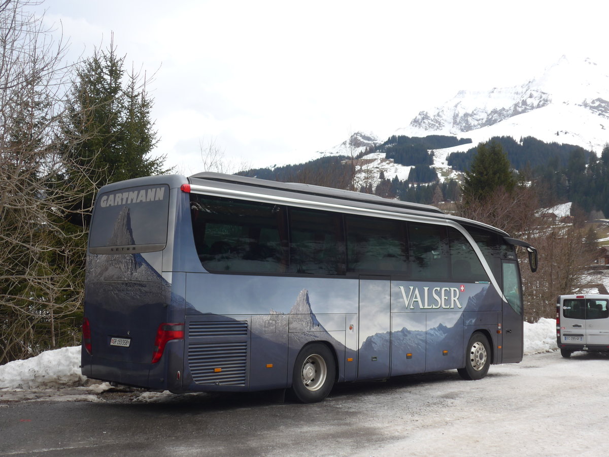 (187'751) - Gartmann, Vals - GR 155'558 - Setra am 7. Januar 2018 in Adelboden, ASB