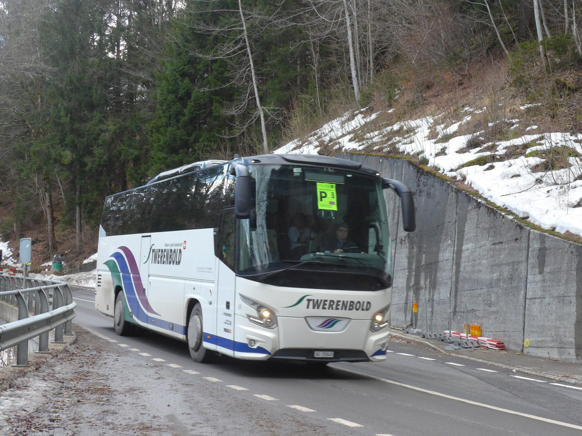 (187'877) - Twerenbold, Baden - Nr. 49/AG 25'849 - VDL am 7. Januar 2018 in Achseten, Schmitten