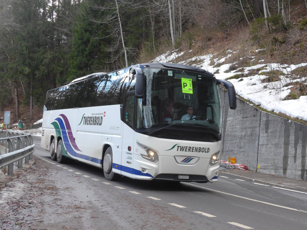 (187'879) - Twerenbold, Baden - Nr. 57/AG 203'971 - VDL am 7. Januar 2018 in Achseten, Schmitten