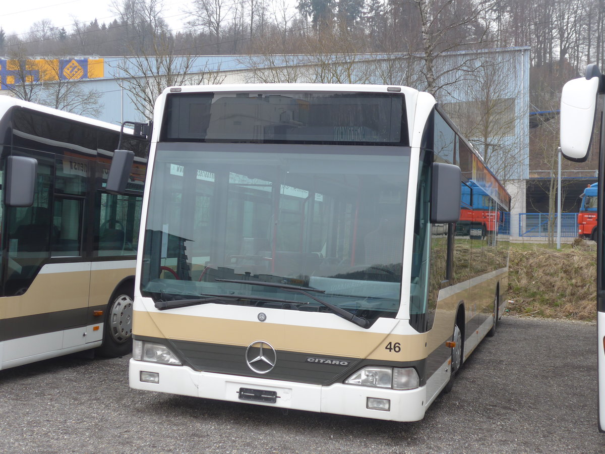 (189'578) - AZZK Zollikon - Nr. 46 - Mercedes am 19. Mrz 2018 in Kloten, EvoBus