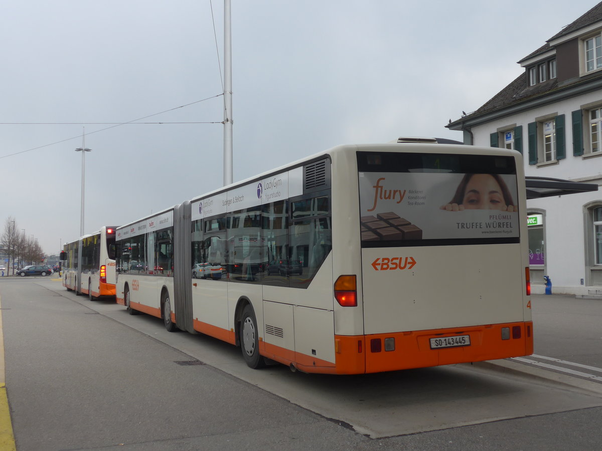 (189'666) - BSU Solothurn - Nr. 45/SO 143'445 - Mercedes am 26. Mrz 2018 beim Hauptbahnhof Solothurn