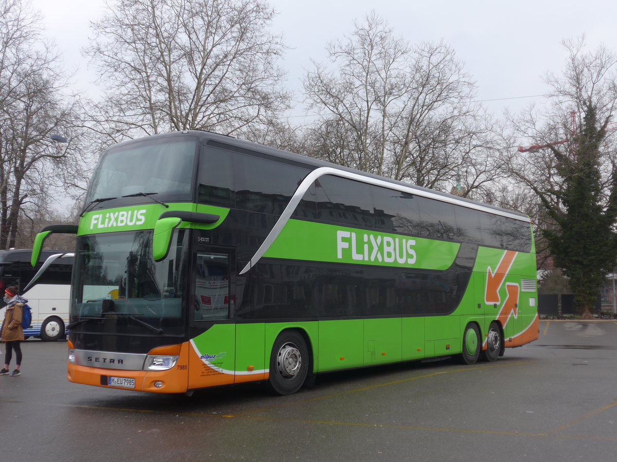 (189'698) - Aus Deutschland: Albus, Mnchen - Nr. 7985/M-EU 7985 - Setra am 26. Mrz 2018 in Zrich, Sihlquai