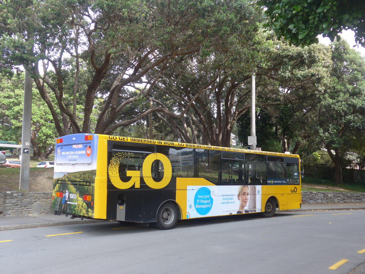 (191'733) - GO Wellington - Nr. 633/UH7204 - MAN/Designline am 27. April 2018 in Wellington, ZOO