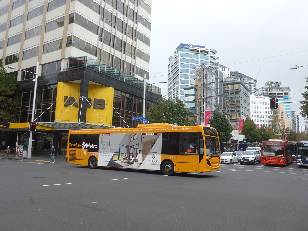 (192'033) - AT Metro, Auckland - Nr. 4022/GAJ411 - Alexander Dennis/KiwiBus am 30. April 2018 in Auckland