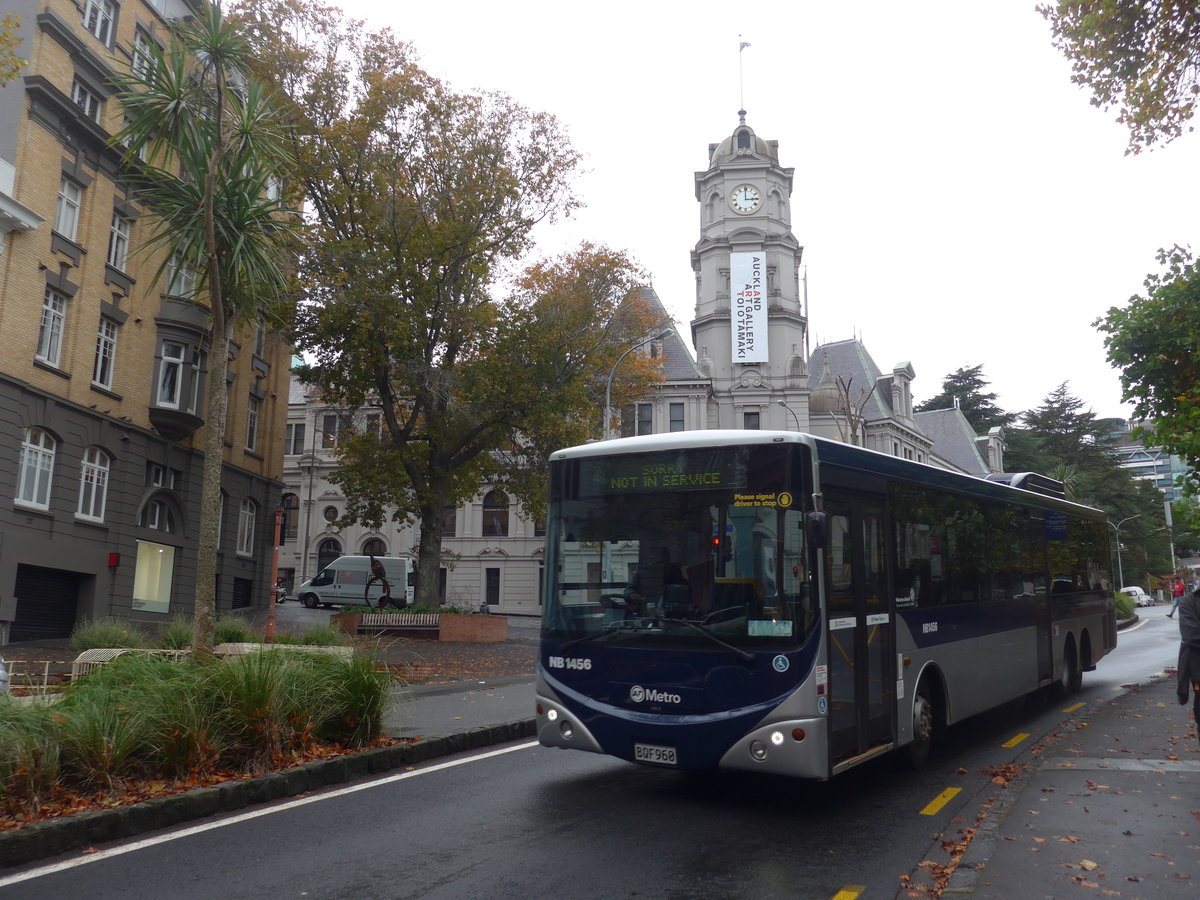 (192'123) - AT Metro, Auckland - Nr. NB1456/BQF960 - MAN/Designline am 30. April 2018 in Auckland