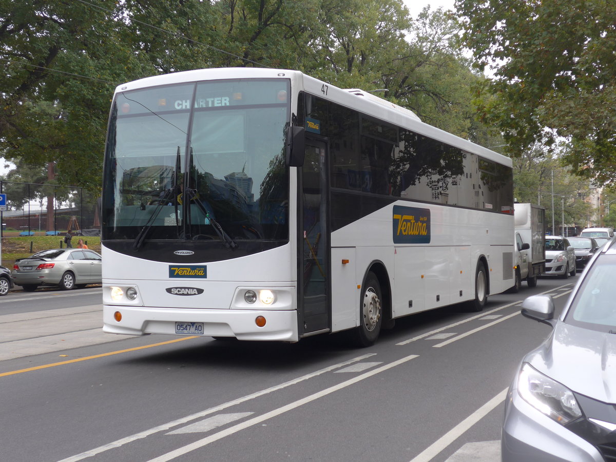 (192'249) - Ventura, Dandenong - Nr. 47/0547 AO - Scania/Volgren am 2. Mai 2018 in Melbourne