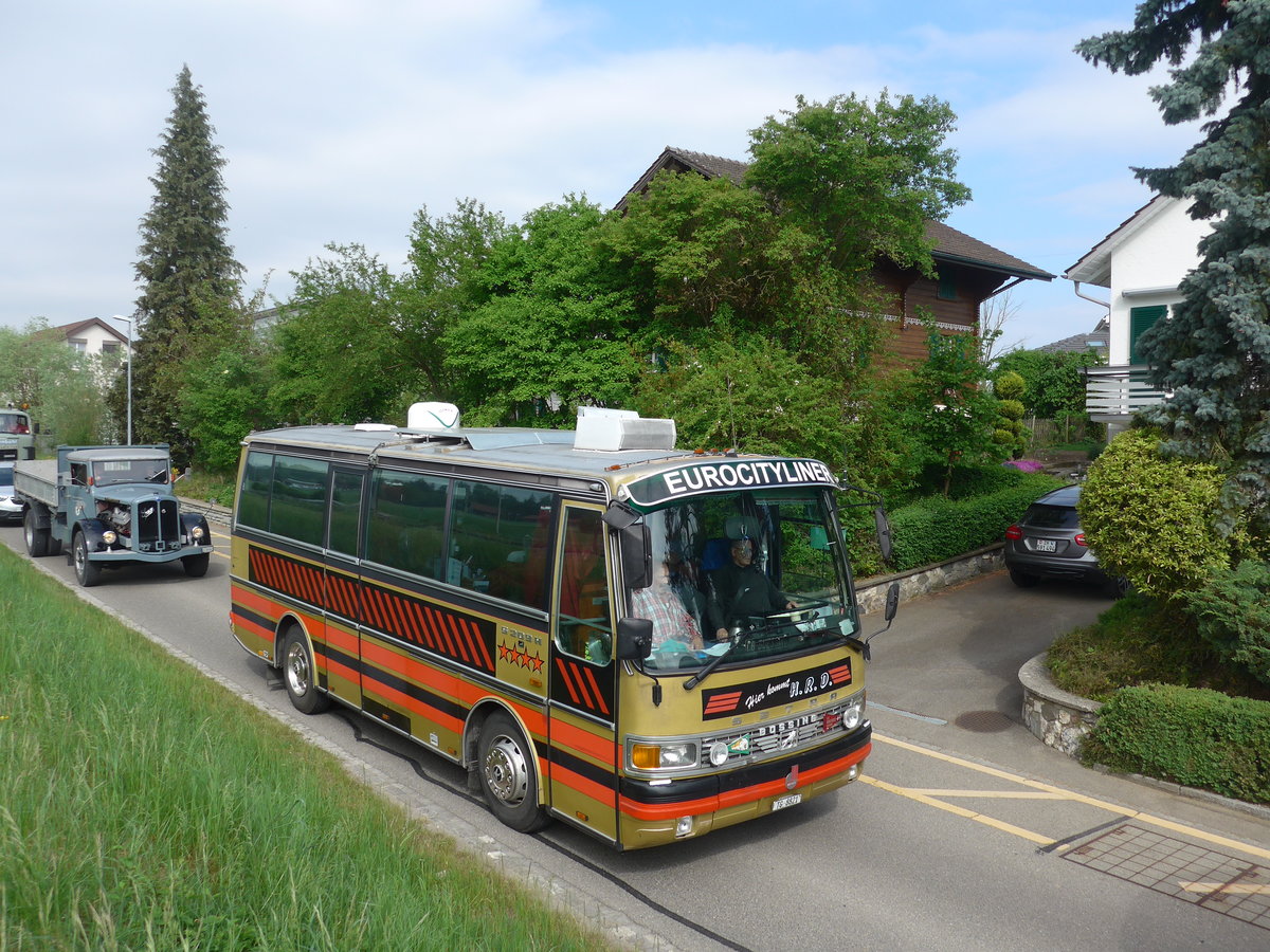 (192'527) - Dasen, Bischofszell - TG 8821 - Setra (ex Reichlin, Goldau) am 5. Mai 2018 in Attikon, Bahnstrasse