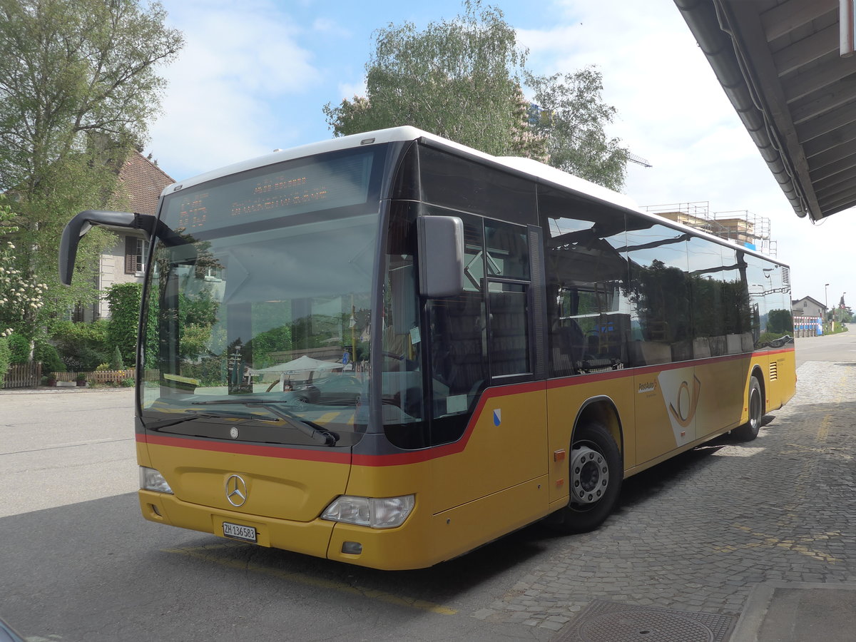 (192'570) - Moser, Flaach - Nr. 276/ZH 136'583 - Mercedes am 5. Mai 2018 beim Bahnhof Rickenbach-Attikon