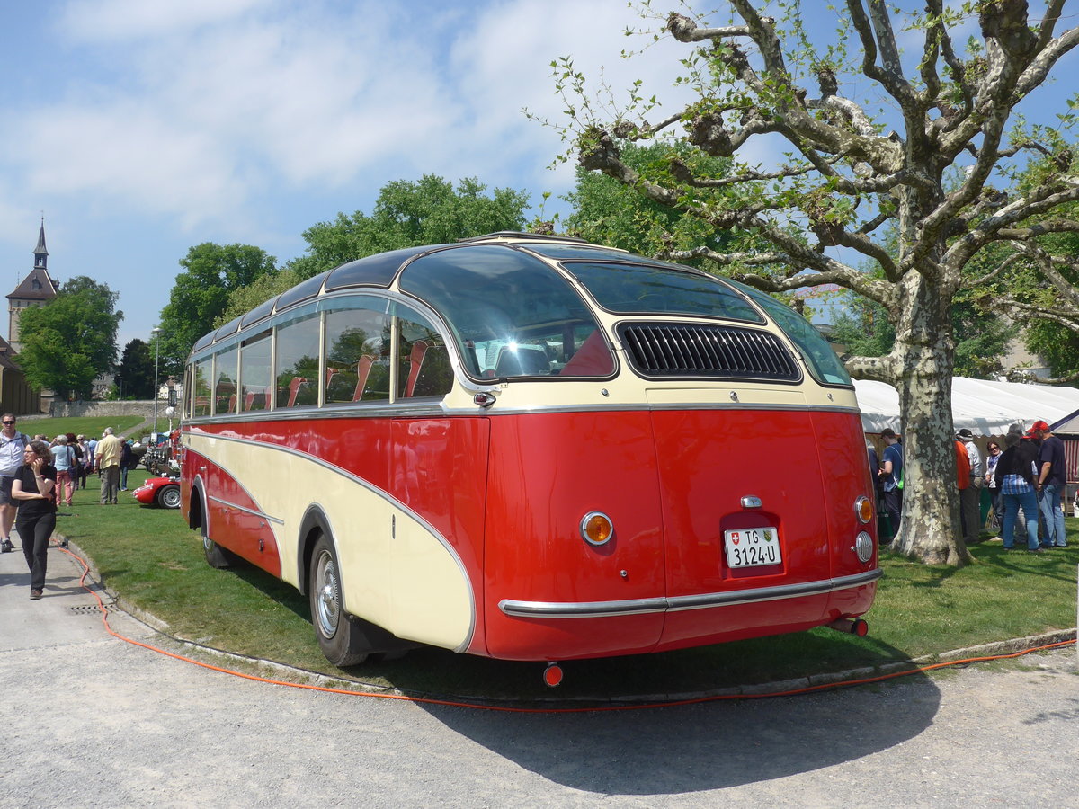 (192'628) - Wirth, Roggwil - TG 3124 U - Saurer/Gangloff am 5. Mai 2018 in Arbon, Arbon Classics