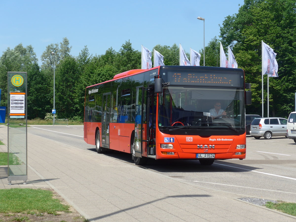 (193'548) - RAB Ulm - UL-A 9124 - MAN am 26. Mai 2018 in Friedrichshafen, Messe