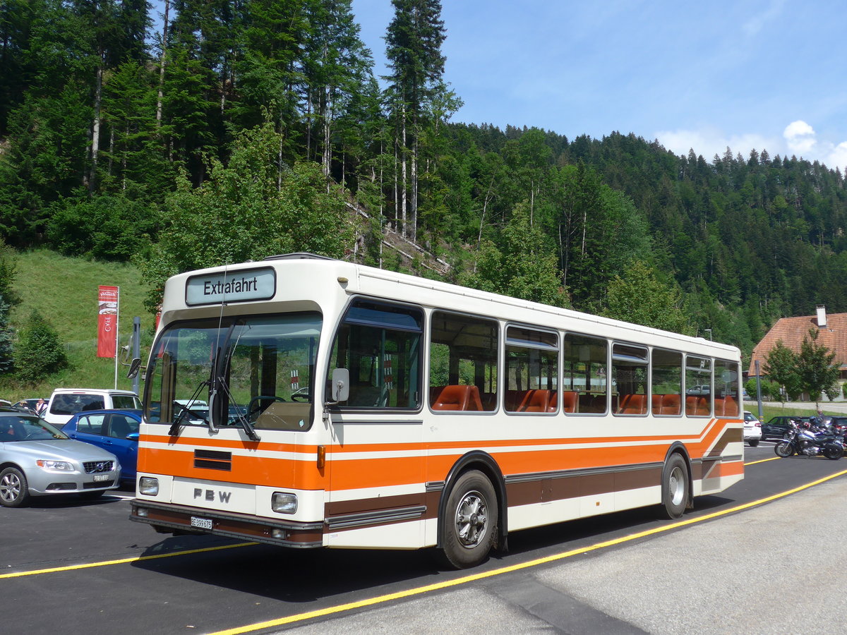 (193'737) - Wegmller, Mnsingen - BE 399'675 - FBW/R&J (ex Bamert, Wollerau) am 3. Juni 2018 in Trubschachen, Kambly