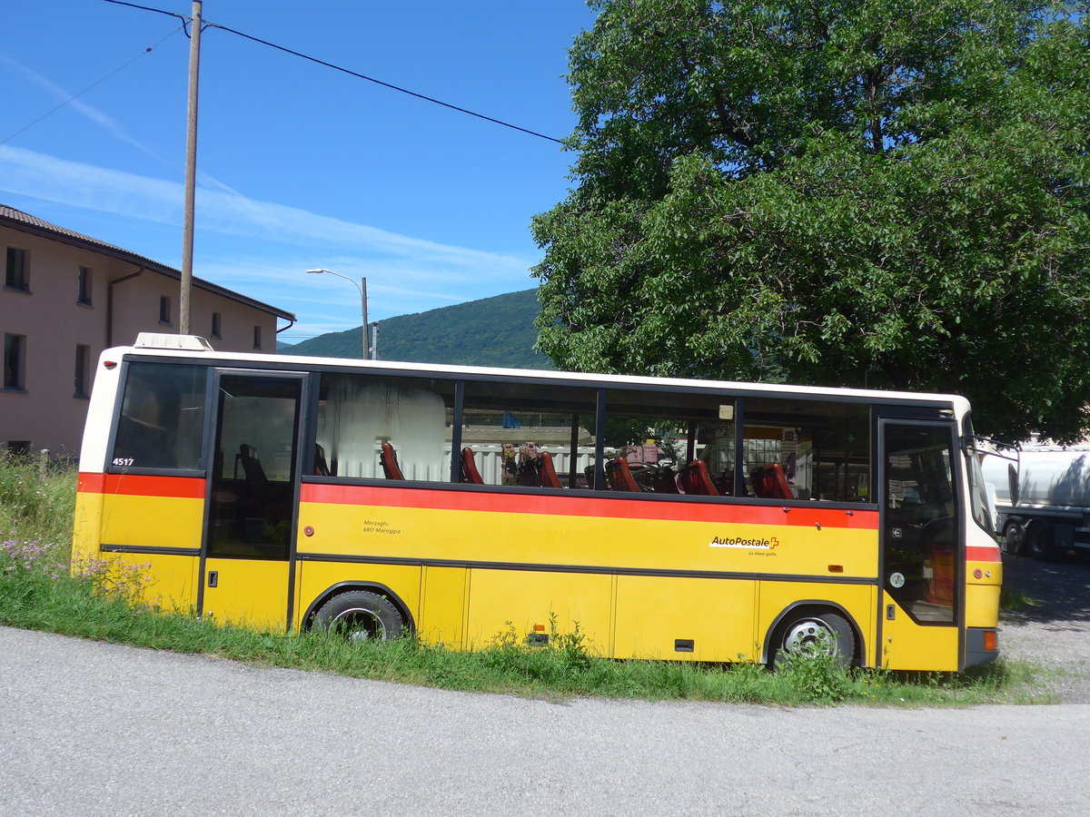 (193'819) - Merzaghi, Maroggia - (TI 7526) - MAN/Gppel am 9. Juni 2018 in Maroggia, Garage