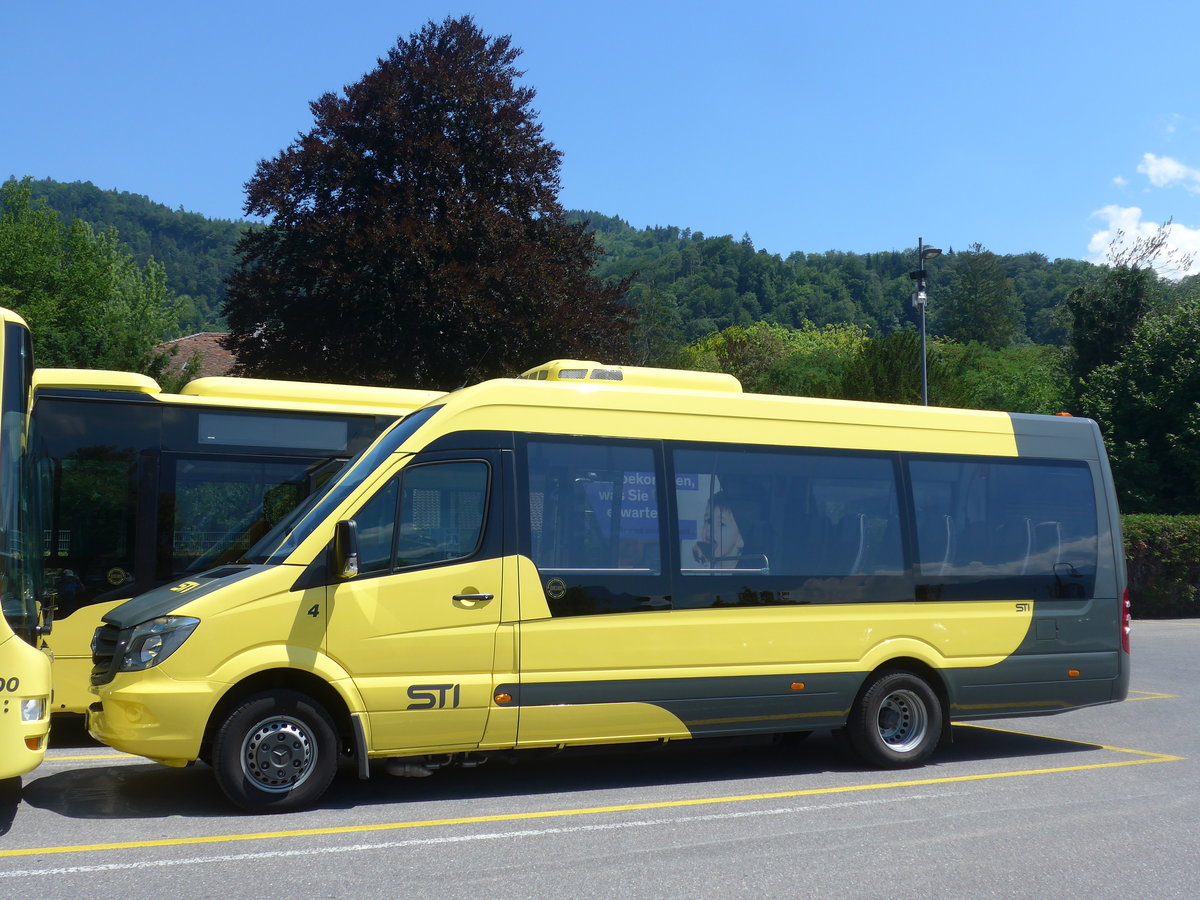 (194'896) - STI Thun - Nr. 4/BE 841'004 - Mercedes am 18. Juli 2018 bei der Schifflndte Thun