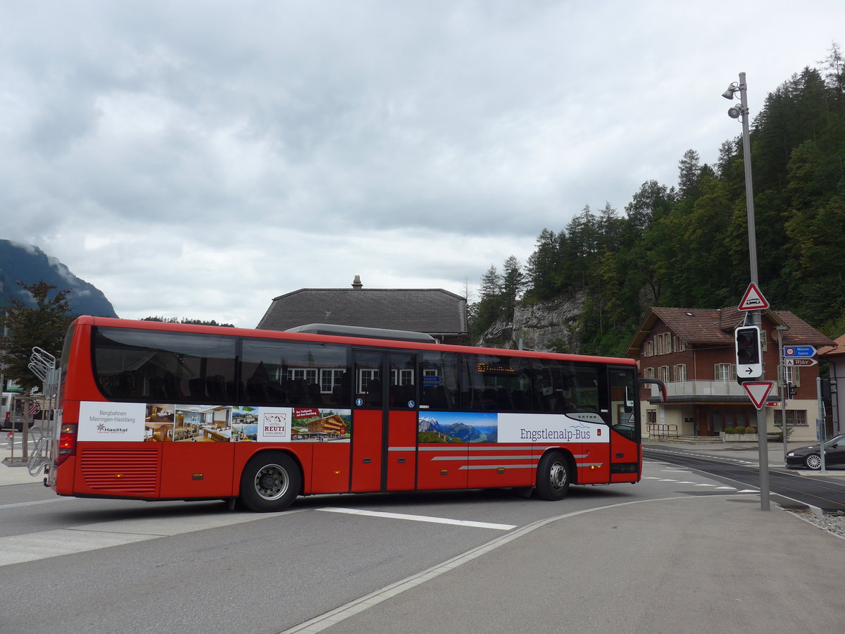 (194'981) - AFA Adelboden - Nr. 24/BE 26'701 - Setra am 21. Juli 2018 in Innertkirchen, Grimseltor (Einsatz AVG M. fr Engstlenalp-Bus)