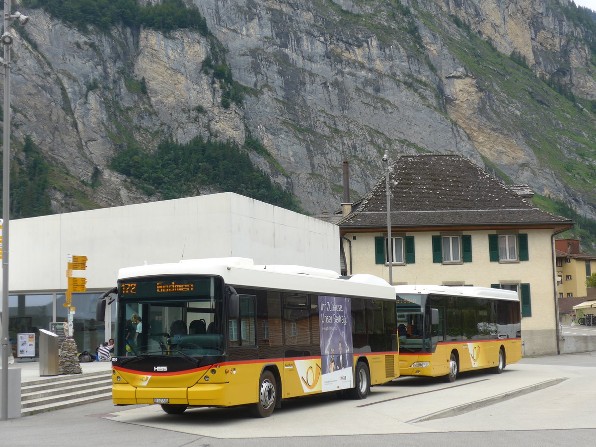 (194'994) - AVG Meiringen - Nr. 68/BE 401'568 - Scania/Hess (ex Nr. 59; ex Steiner, Messen) am 21. Juli 2018 in Innertkirchen, Grimseltor