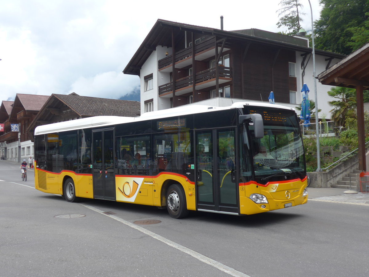 (195'012) - Flck, Brienz - Nr. 4/BE 517'311 - Mercedes am 21. Juli 2018 beim Bahnhof Brienz