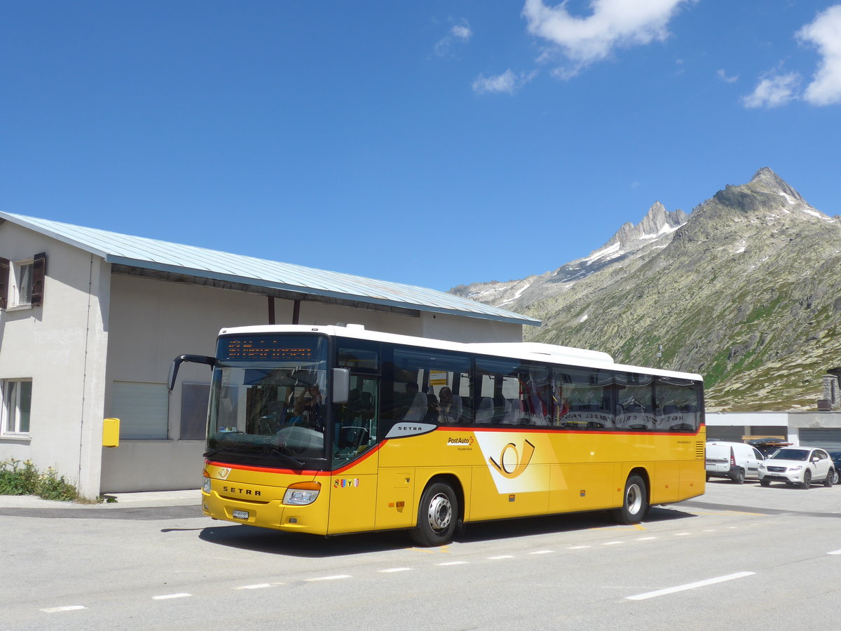 (195'293) - PostAuto Bern - BE 653'387 - Setra am 29. Juli 2018 auf dem Grimsel, Passhhe