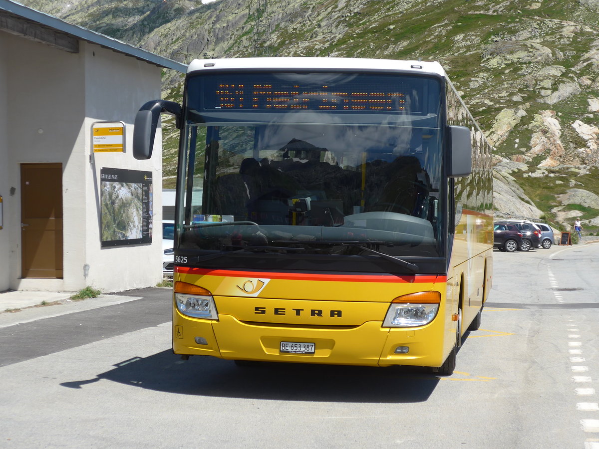 (195'296) - PostAuto Bern - BE 653'387 - Setra am 29. Juli 2018 auf dem Grimsel, Passhhe
