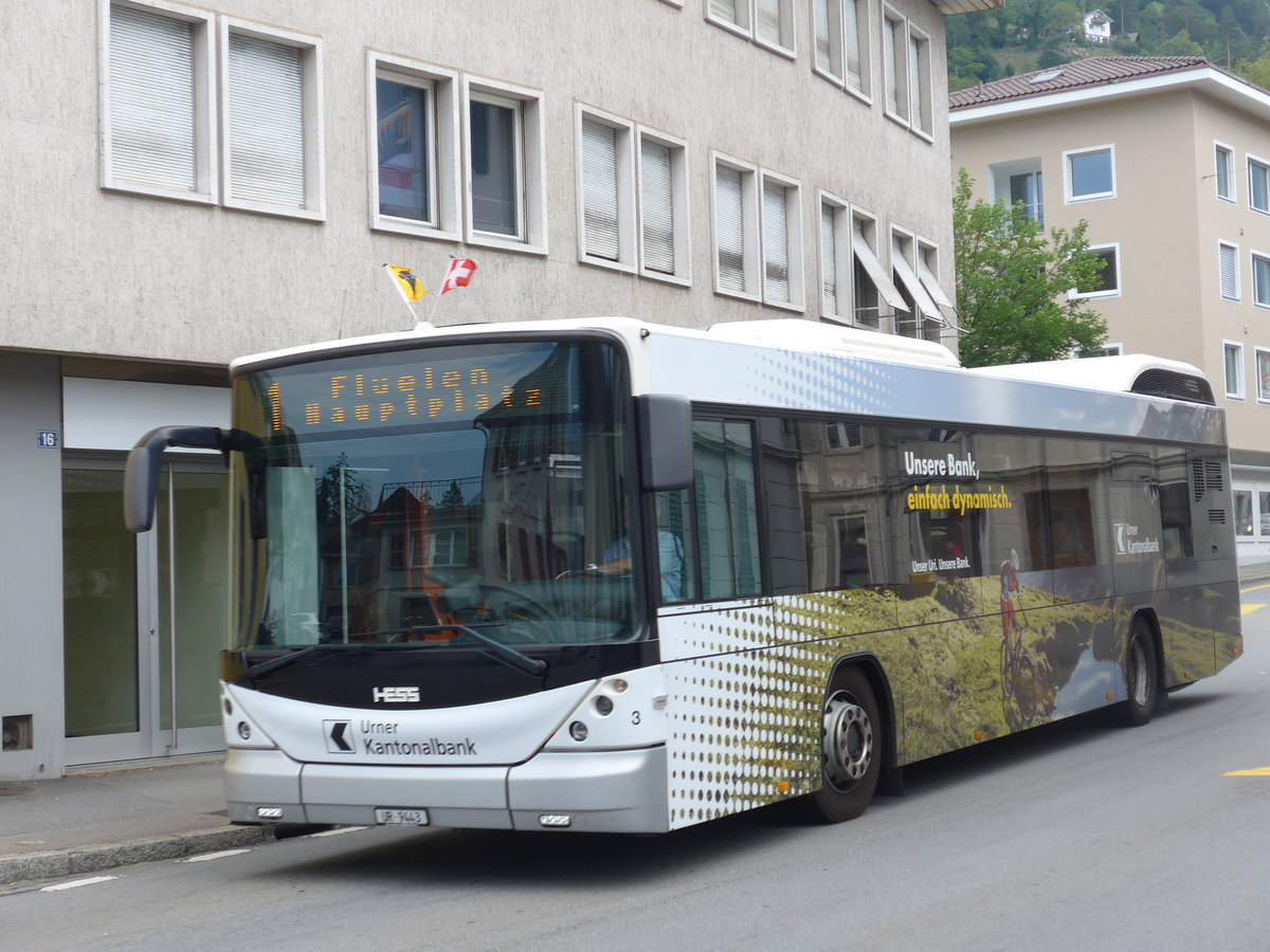 (195'444) - AAGU Altdorf - Nr. 3/UR 9443 - Hess am 1. August 2018 in Altdorf, Gemeindehaus