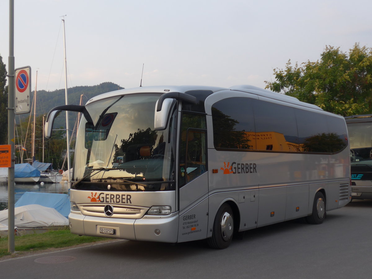 (195'512) - Gerber, Matzendorf - SO 112'573 - Mercedes am 4. August 2018 in Thun, Strandbad