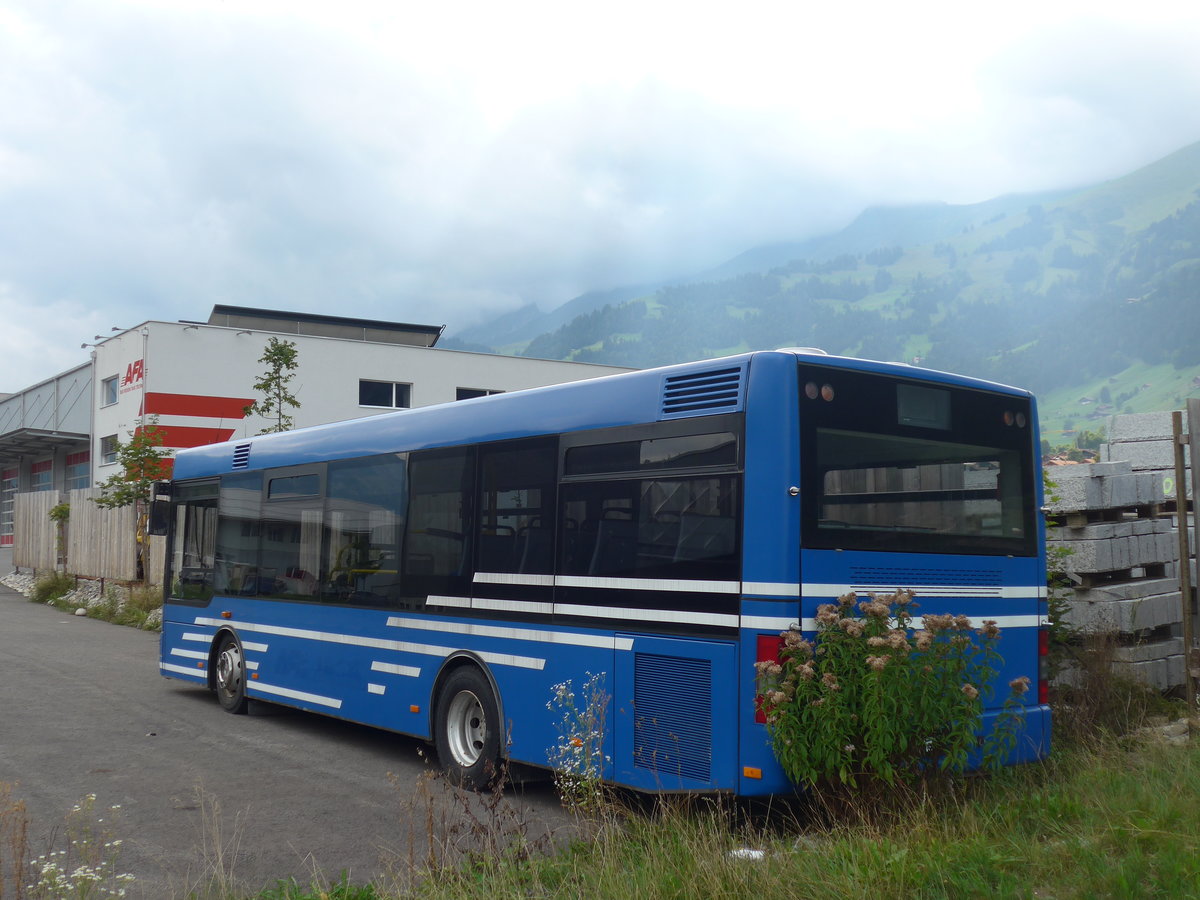 (196'086) - AFA Adelboden - Nr. 56 - MAN/Gppel am 19. August 2018 in Frutigen, Garage