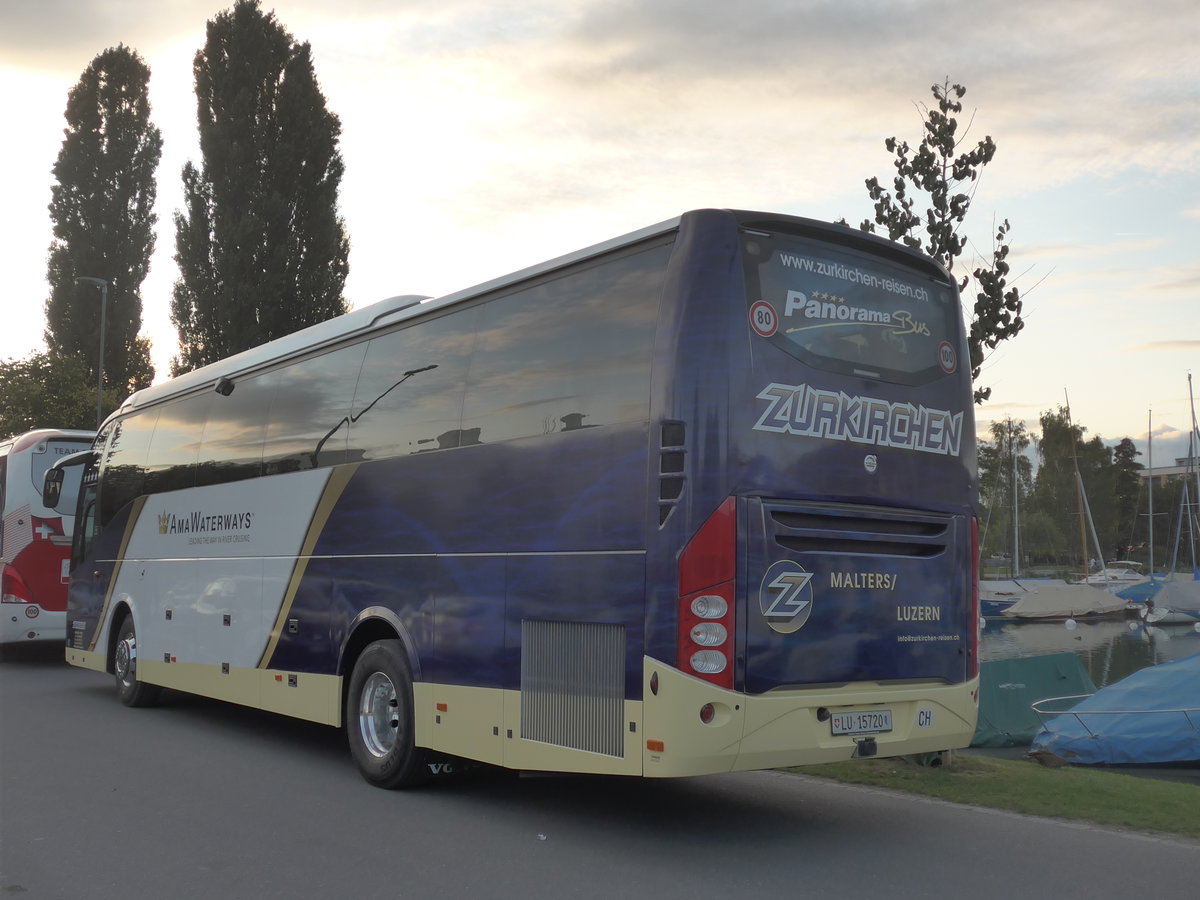 (196'228) - Zurkirchen, Malters - Nr. 17/LU 15'720 - Volvo am 27. August 2018 in Thun, Strandbad