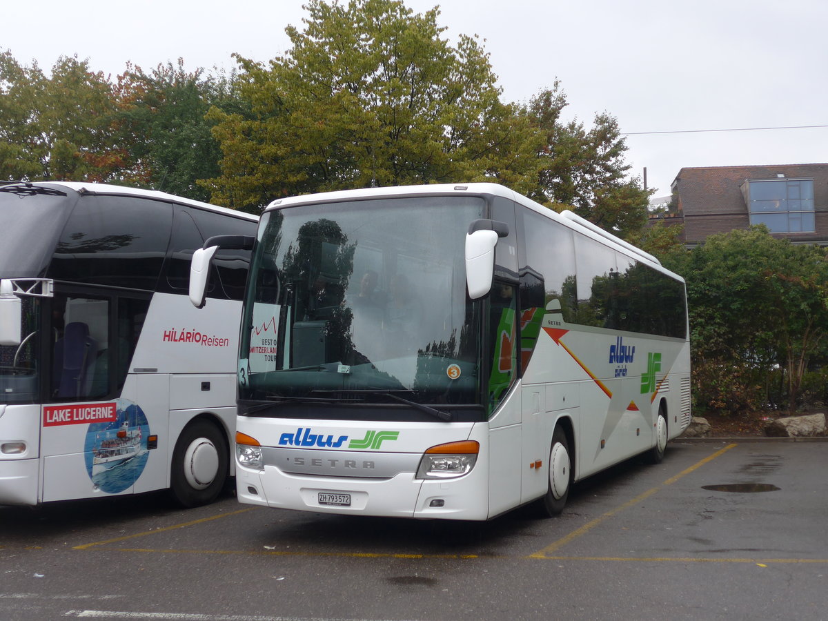 (196'243) - Albus, Zrich - ZH 793'572 - Setra am 1. September 2018 in Zrich, Sihlquai