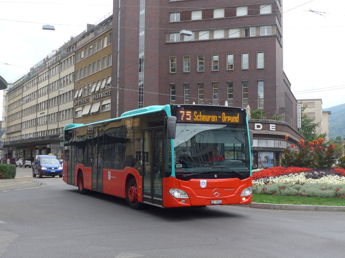 (196'531) - Binggeli, Studen - BE 20'044 - Mercedes am 3. September 2018 in Biel, Guisanplatz