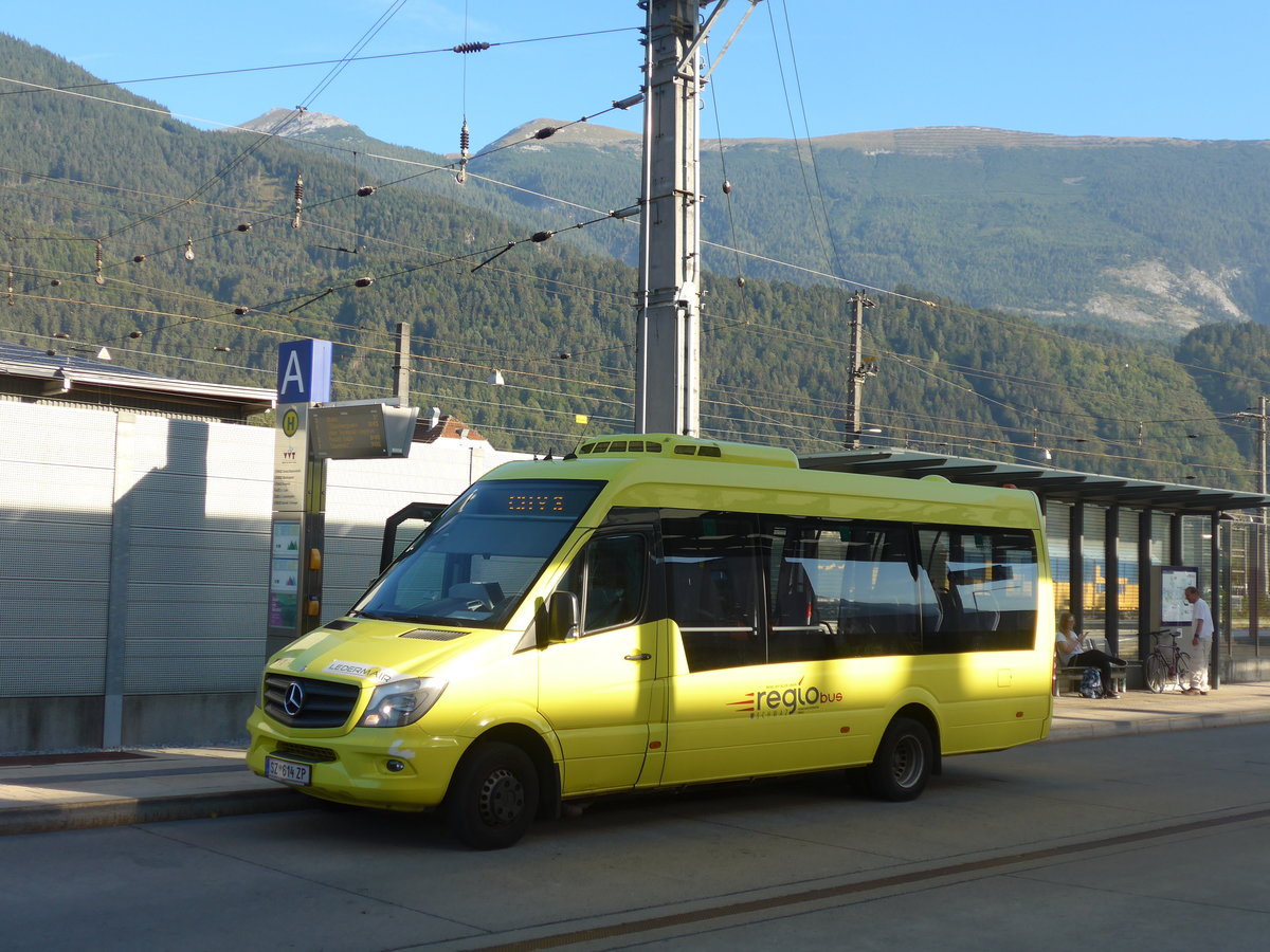 (196'883) - Ledermair, Schwaz - SZ 614 ZP - Mercedes am 12. September 2018 beim Bahnhof Schwaz