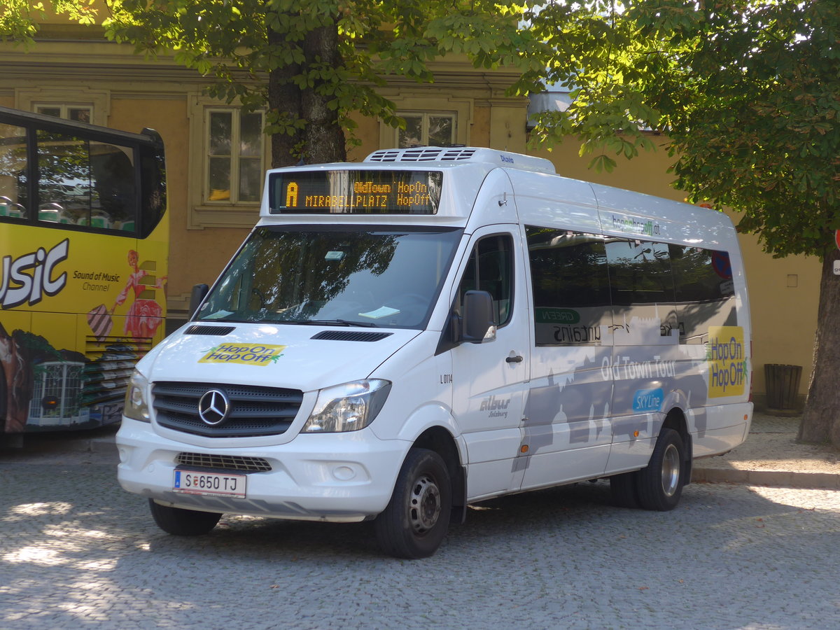 (197'291) - Albus, Salzburg - Nr. L0114/S 650 TJ - Mercedes am 13. September 2018 in Salzburg, Mirabellplatz