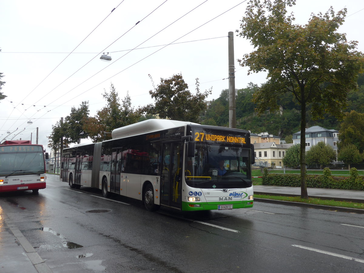 (197'479) - Albus, Salzburg - Nr. L1752/S 426 TZ - MAN am 14. September 2018 in Salzburg, Mozartsteg