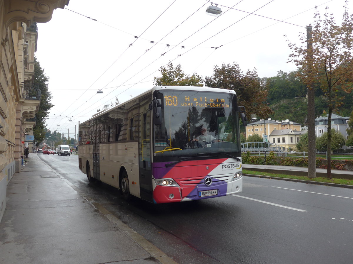 (197'513) - PostBus - BD 14'544 - Mercedes am 14. September 2018 in Salzburg, Mozartsteg