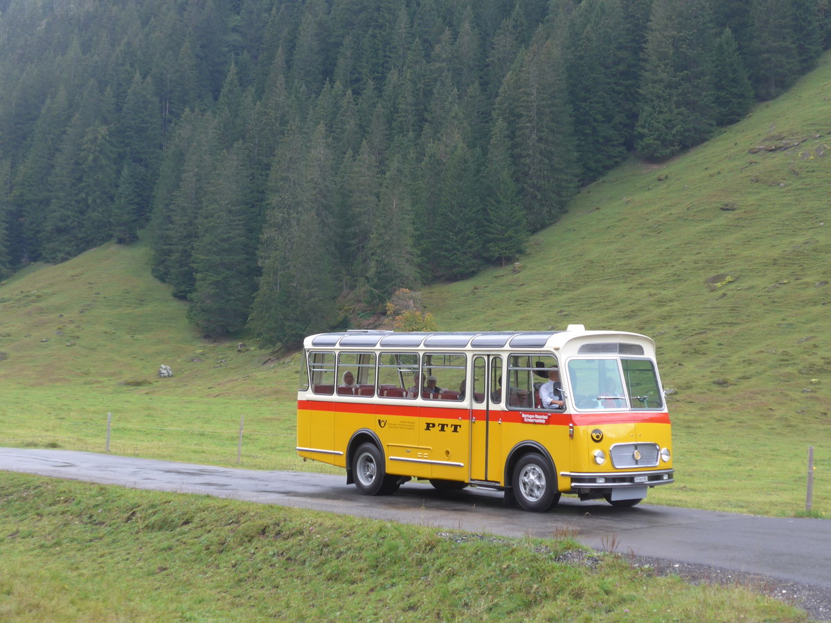 (197'825) - Frutig, Birmensdorf - ZH 560'883 - FBW/FHS (ex P 23'217) am 16. September 2018 in Gschwandtenmaad