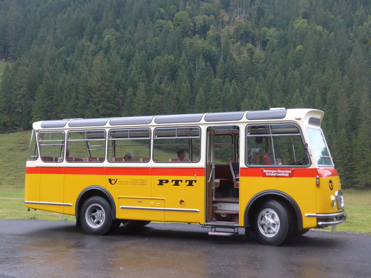 (197'834) - Frutig, Birmensdorf - ZH 560'883 - FBW/FHS (ex P 23'217) am 16. September 2018 in Gschwandtenmaad