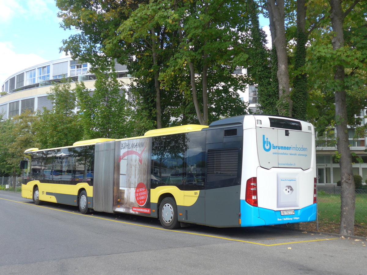 (197'918) - STI Thun - Nr. 173/BE 752'173 - Mercedes am 23. September 2018 bei der Schifflndte Thun