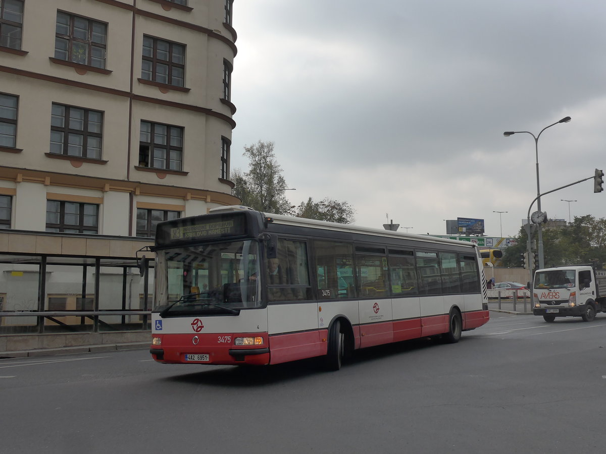 (198'570) - DPP Praha - Nr. 3475/4A2 6951 - Irisbus-Karosa am 19. Oktober 2018 in Praha, Florenc