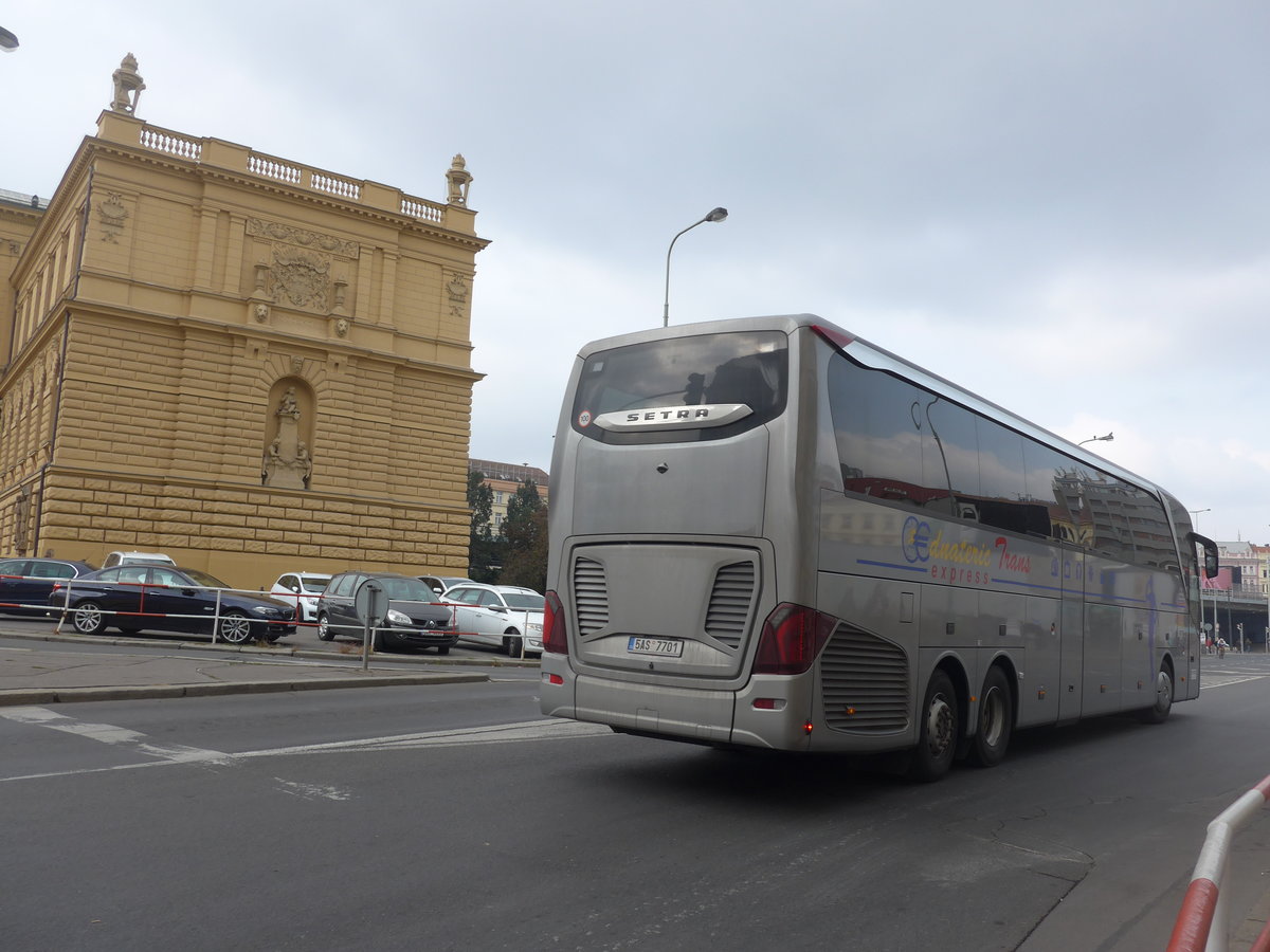 (198'575) - Katev, Praha - 5AS 7701 - Setra am 19. Oktober 2018 in Praha, Florenc