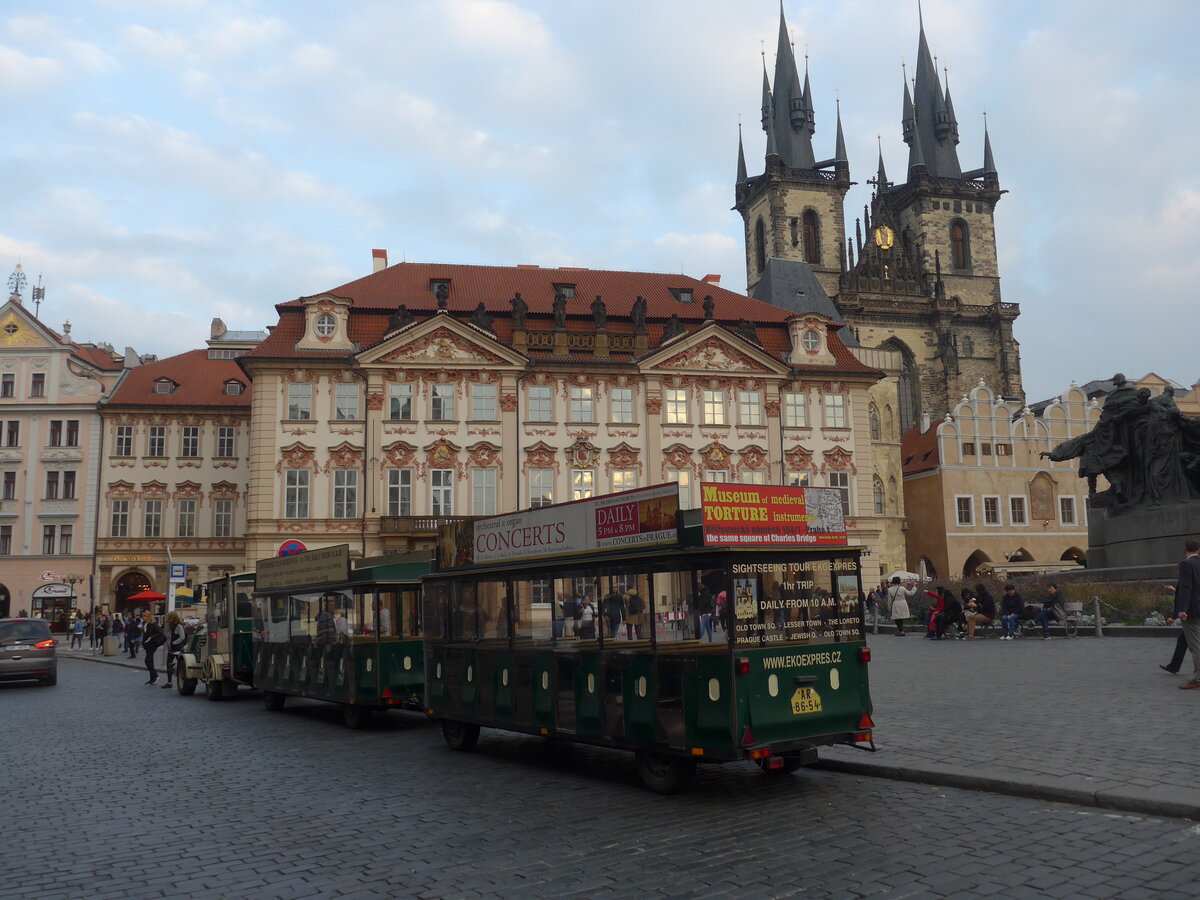 (198'751) - Ekoexpres, Praha - AK-86-54 - am 19. Oktober 2018 in Praha, Staromestsk Nmesti