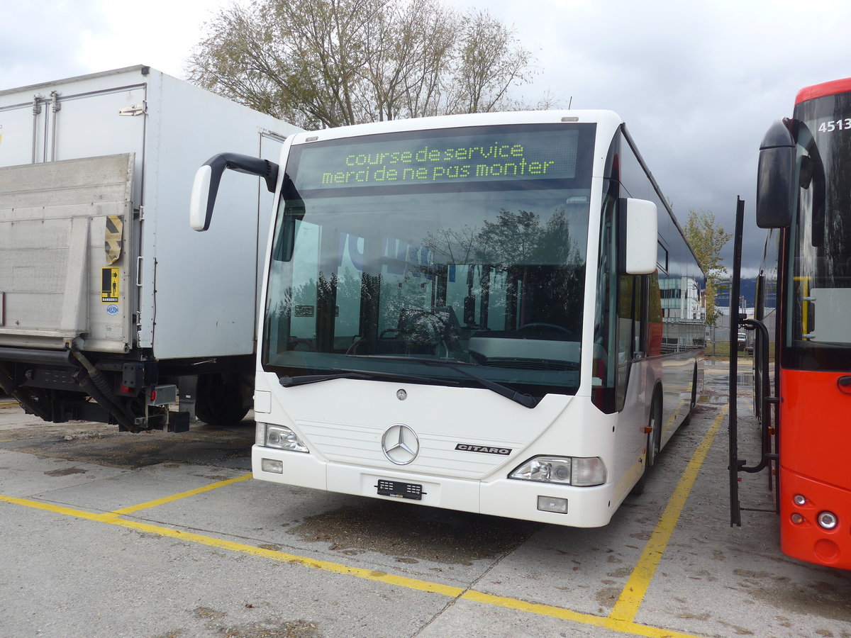 (199'028) - Interbus, Yverdon - Nr. 65 - Mercedes (ex ARCC Aubonne Nr. 10) am 28. Oktober 2018 in Yverdon, Postgarage