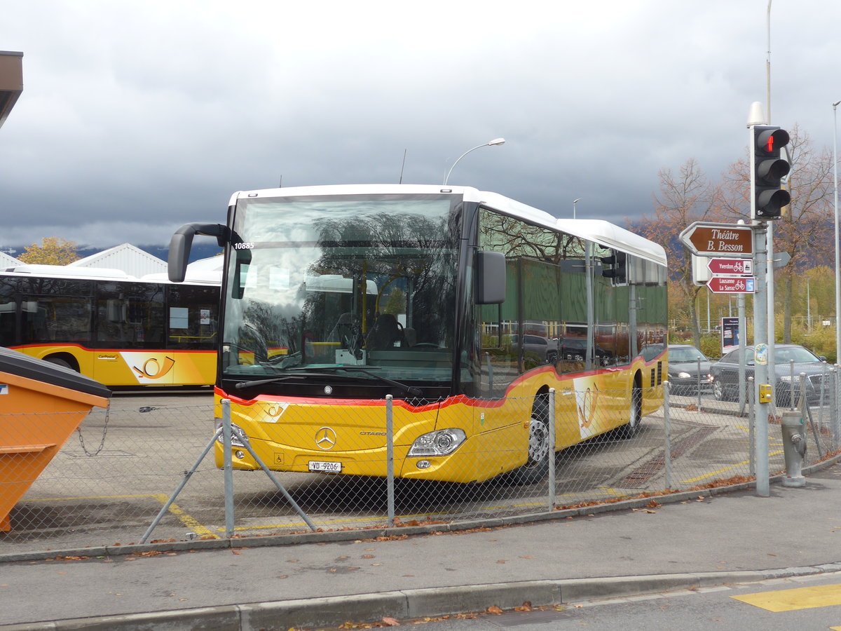 (199'044) - Faucherre, Moudon - VD 9206 - Mercedes am 28. Oktober 2018 in Yverdon, Postgarage