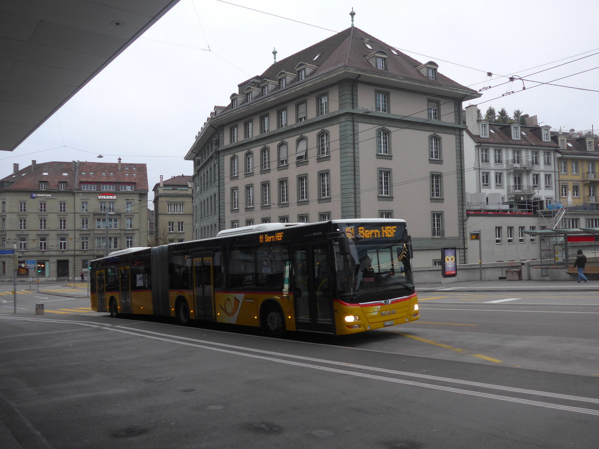 (199'309) - Steiner, Ortschwaben - Nr. 16/BE 93'335 - MAN am 18. November 2018 in Bern, Schanzenstrasse