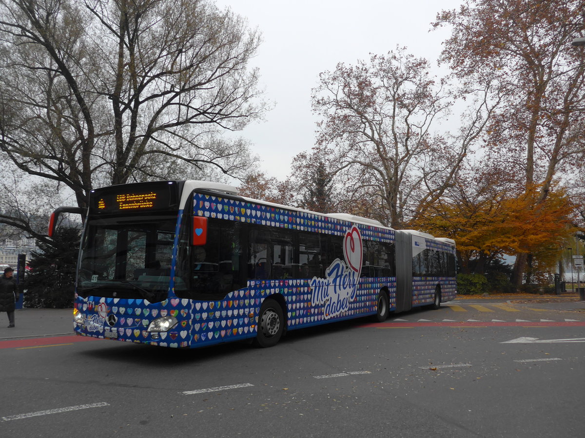 (199'328) - VBL Luzern - Nr. 171/LU 248'364 - Mercedes am 18. November 2018 in Luzern, Inseli-P