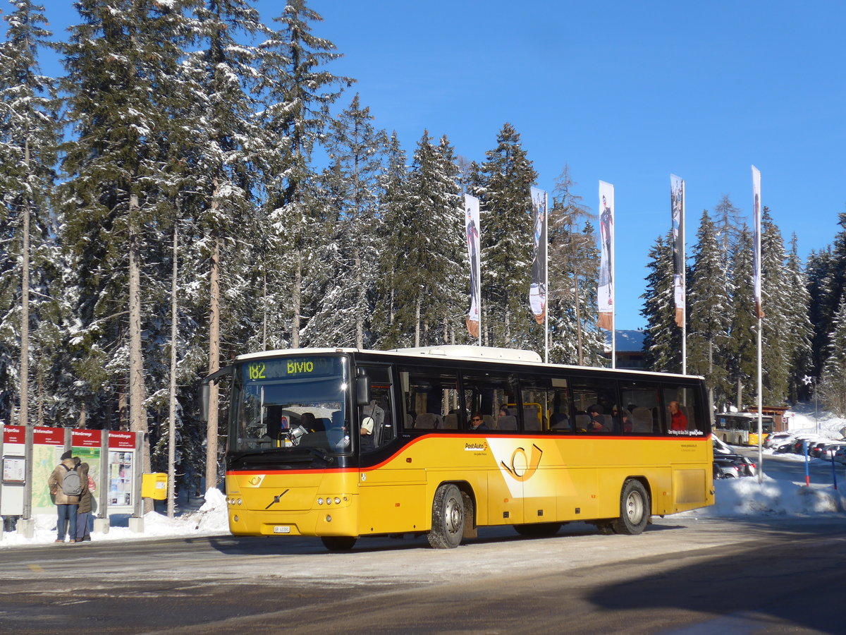 (200'285) - Demarmels, Salouf - GR 43'390 - Volvo (ex PostAuto Graubnden) am 26. Dezember 2018 in Lenzerheide, Clavadoiras