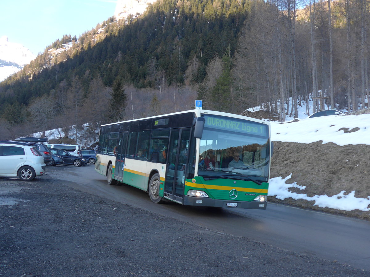 (200'404) - Buchard, Leytron - Nr. 69/VS 101'312 - Mercedes (ex MBC Morges Nr. 69) am 30. Dezember 2018 in Ovronnaz, Le Bierze