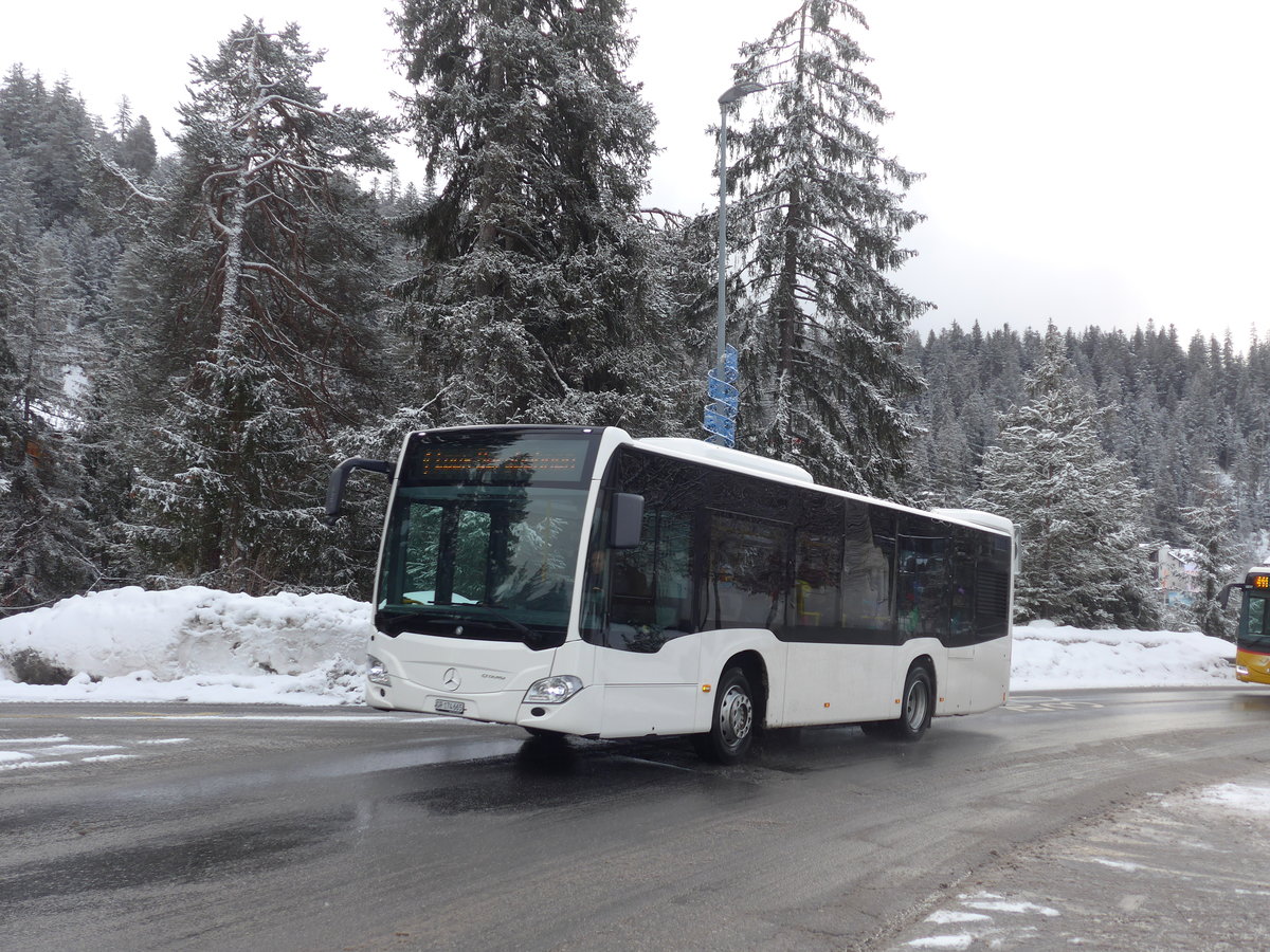 (200'562) - Stuppan, Flims - GR 174'665 - Mercedes am 2. Januar 2019 in Laax, Bergbahnen